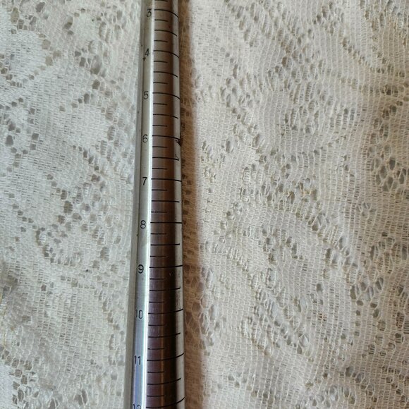 Steel Ring Mandrel Graduated 1-15 Marked Sizer Metal Jewelry Sizing Tool Stick - Picture 2 of 4